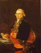 Francisco Jose de Goya Don Antonio Noriega oil painting artist